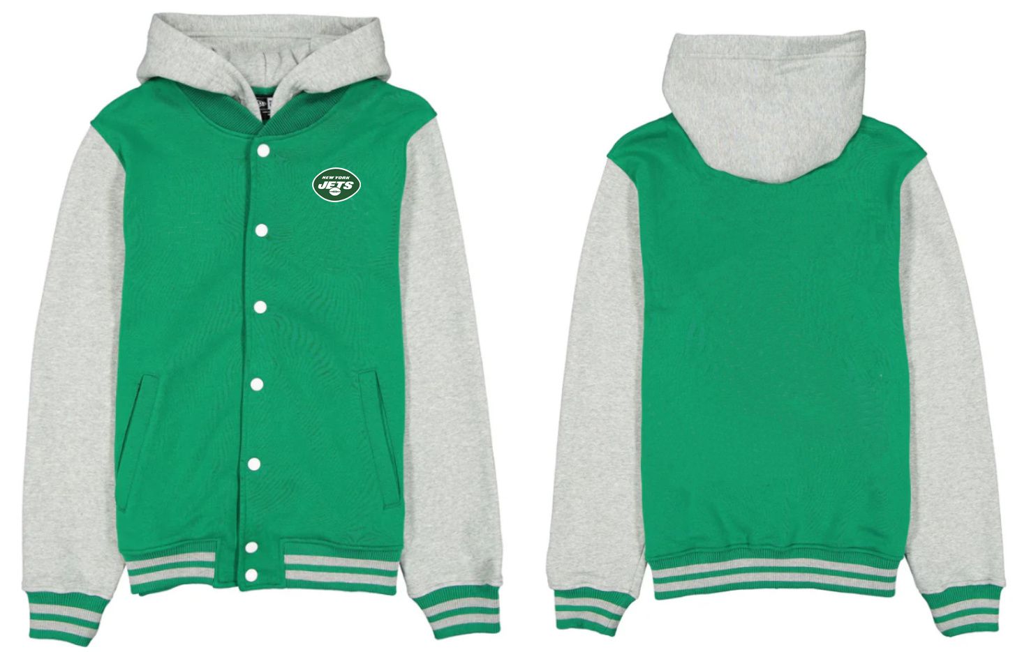 Men 2026 NFL New York Jets  jacket hoodie Green 01